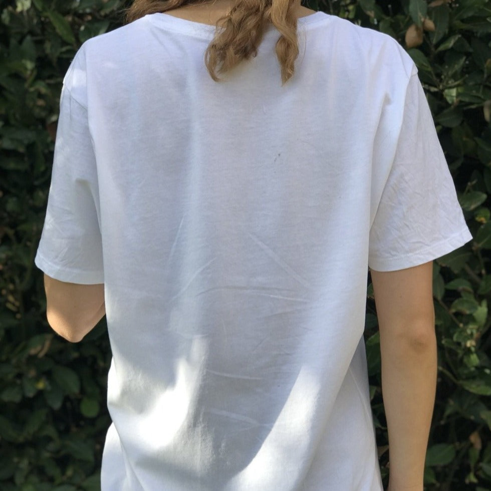 100% Cotton Riverbank T Shirt – White