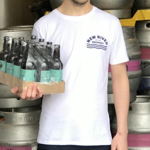 100% cotton T shirt - White